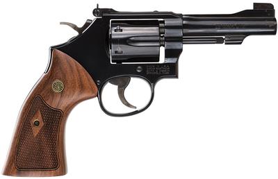 S&W 48 22WMR 4 6RD BL WD AS