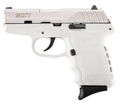SCCY CPX2TTWT 9MM 3.1 SS NMS 10 WHITE